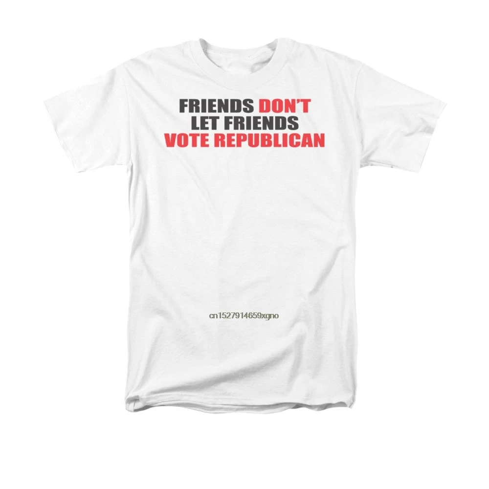 2019 Мужская футболка с принтом хлопковая коротким рукавом надписью Vote | одежда