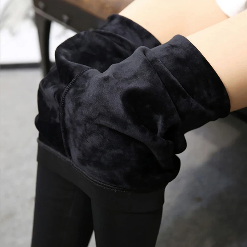 

Женские осенне-зимние леггинсы с высокой талией и эффектом пуш-ап