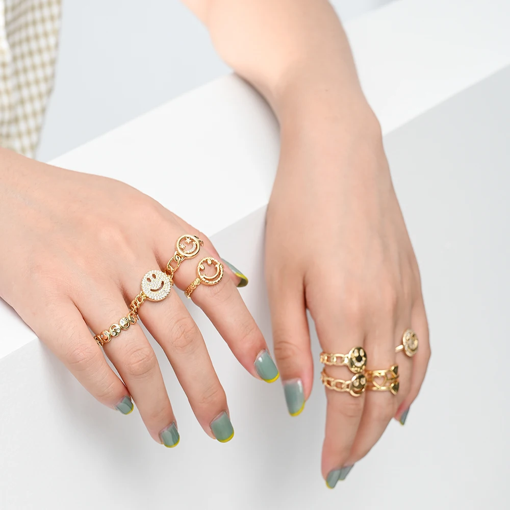 Кольцо Pipitree с фианитом женское прозрачное Ювелирное Украшение со звездой