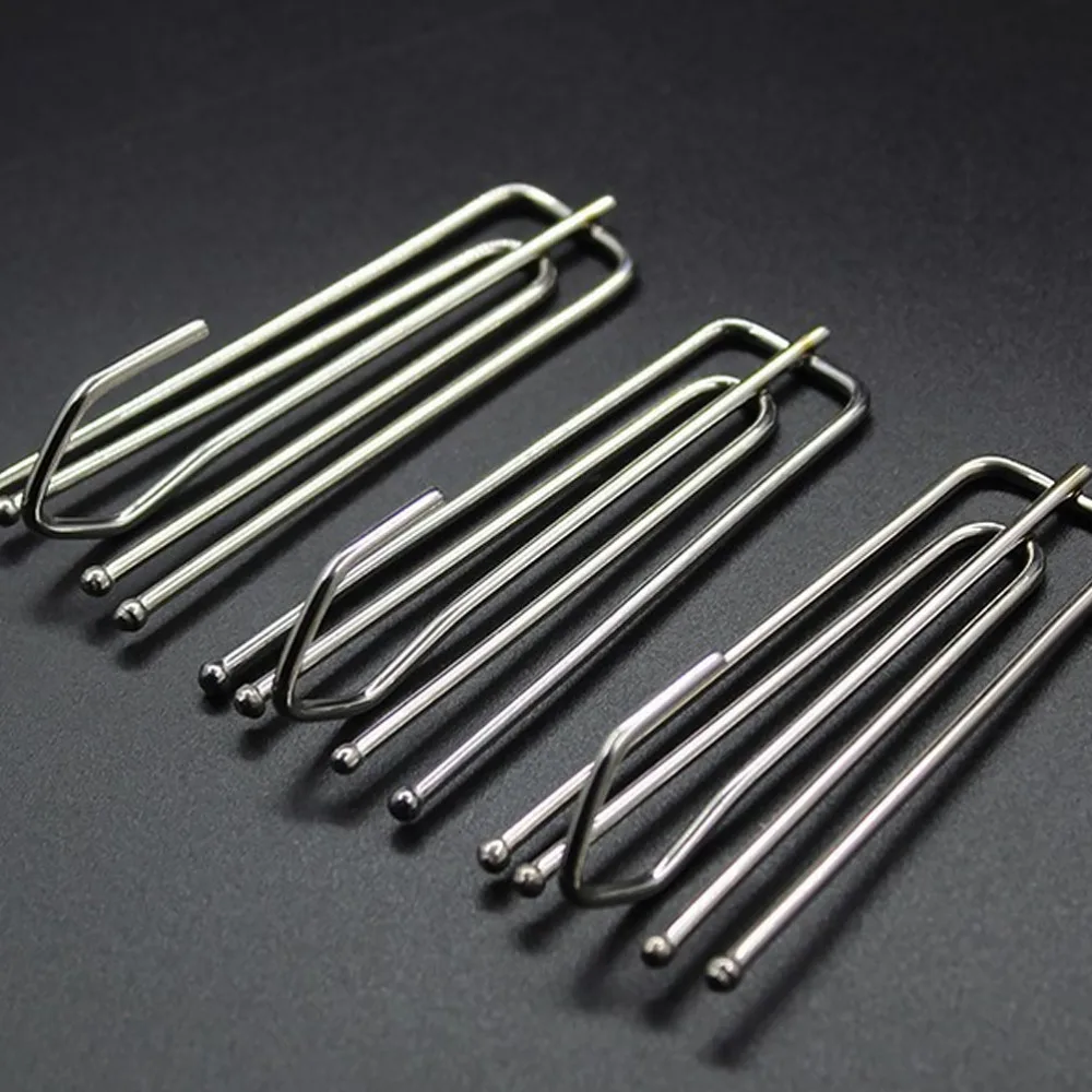 

40pcs Durable Curtain 4-Prong Hooks Curtain Hanging Hooks Curtain Accessories