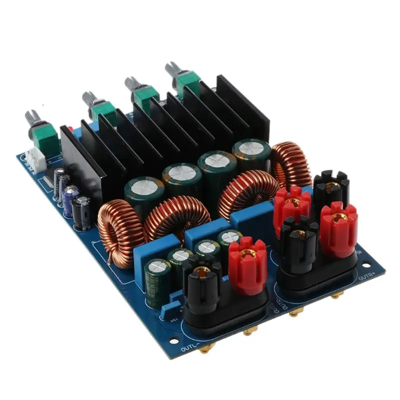 

TAS5630 2.1 Channel Class D Digital Amplifier Board DIY Power Tone Adjust Amp Board for Audiophiles 300W+150W+150W