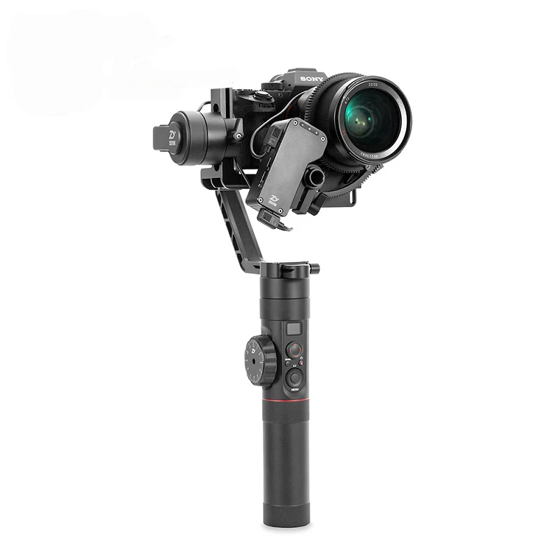 ZHIYUN официальный кран 2 3-Axis Камера карданный стабилизатор с лампой накаливания для непрерывного изменения фокусировки Управление для всех моделей беззеркальная камера DSLR - Цвет: Crane 2