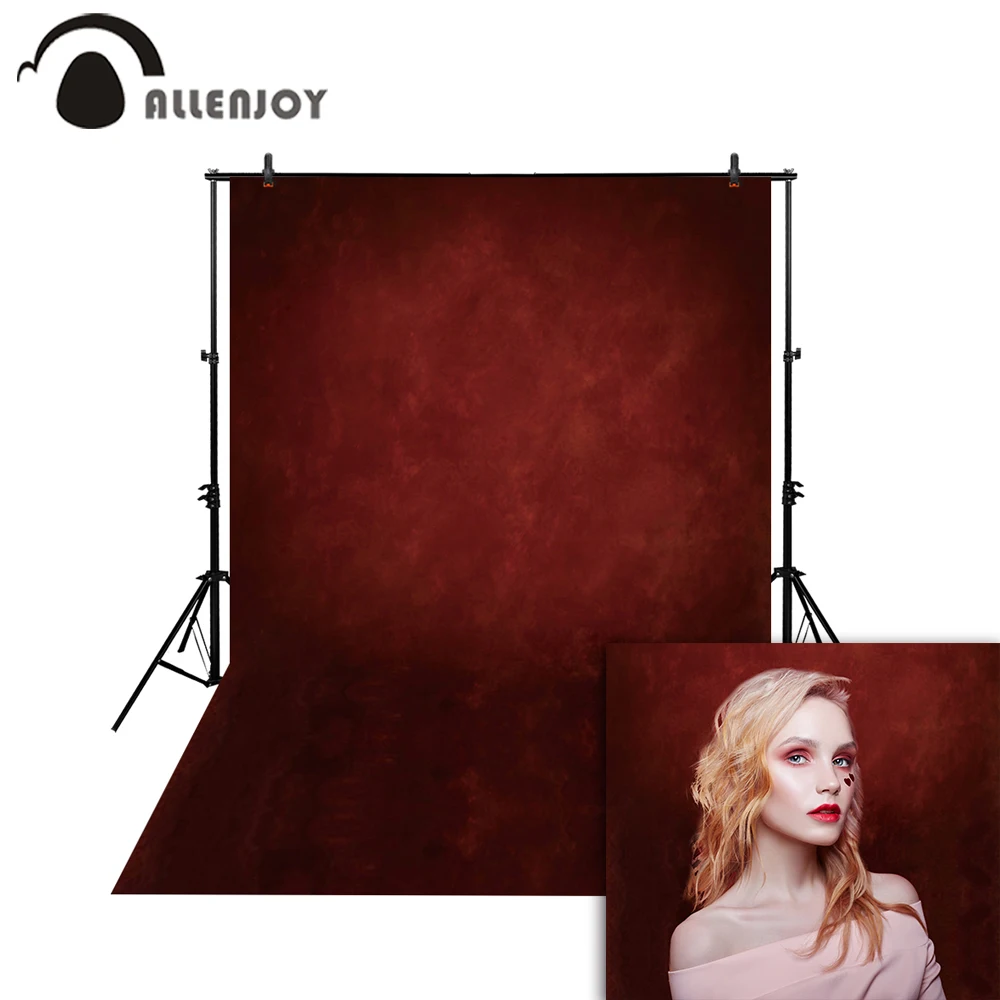 Allenjoy красный фон любовь свадебный портрет 14 февраля весенний постер День Святого