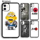 Чехол для телефона krajew Judo Taekwondo, чехол для iPhone 5s 6s 7 8 plus X XS XR 11 12 13 pro max Samsung Galaxy S8 S9 S10 Plus