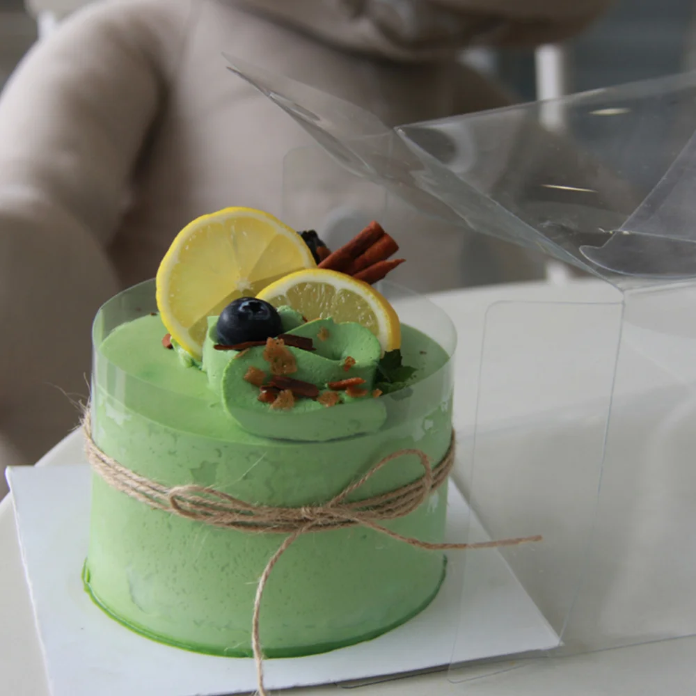 

1 Roll Transparent Cake Collar Creative Cake Surround Accessories Party Supplies