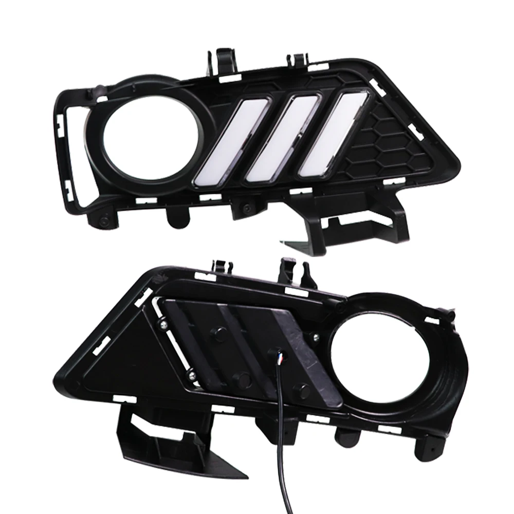 Автомобильные мигающие дневные ходовые огни 2 шт. светодиодные противотуманные