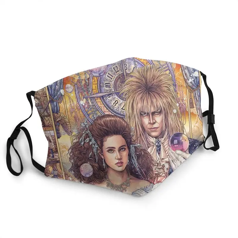 Фэнтезийная пленка лабиринтная маска Пыленепроницаемая для лица Goblin King защитный