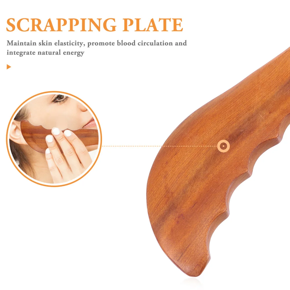 

2pcs Scraping Board Massaging Tool Practical Beauty Plate