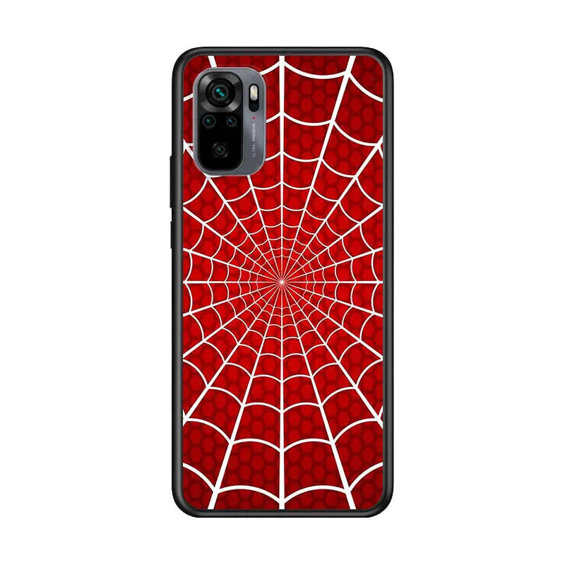 

Spiderman Marvel for Xiaomi Redmi Note 10 10S 9 9T 9S 9Pro Max 8T 8Pro 8 7 6 5 Pro 5A 4X 4 Soft Black Phone Case