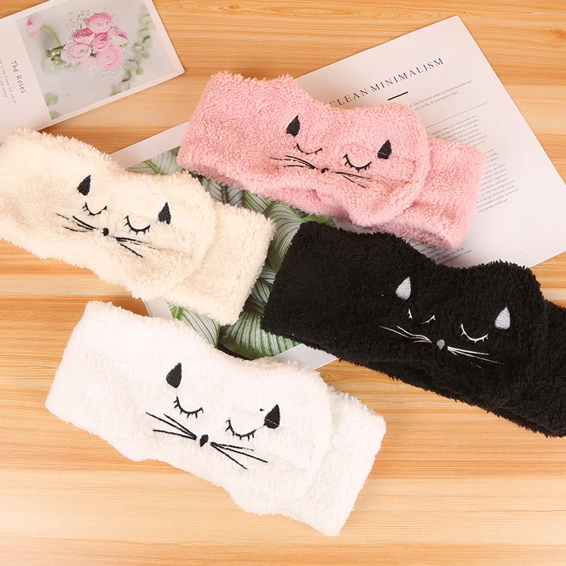 Женская эластичная широкая повязка на голову для спа ванны и душа косметическая