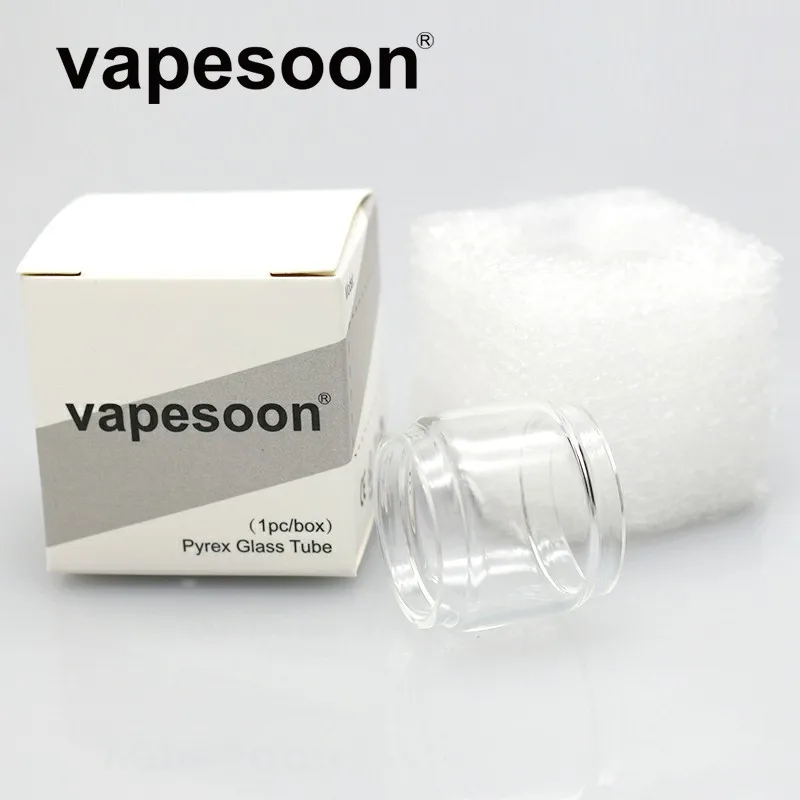 

vapesoon clear bubble blub pyrex glass for Griffin RTA 25mini Zeus RTA Dual X Cerberus mesh nano max Obelisk Aero Mesh Tank