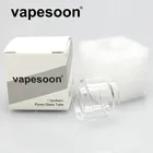 Vapesoon clear bubble blub из стекла пирекс для Griffin RTA 25mini Zeus RTA Dual X Cerberus mesh nano max Obelisk Aero Mesh Tank