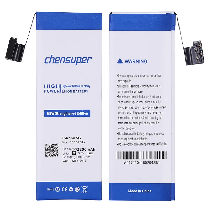 Chensuper 3200 мАч запасная батарея для iPhone 5/для iphone5/для iphone 5G + | Мобильные телефоны и