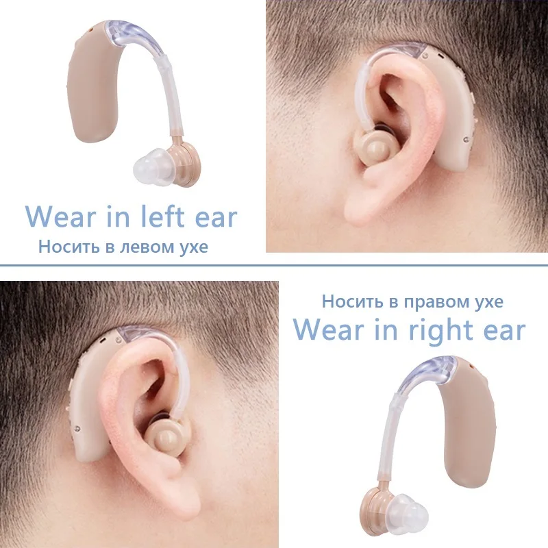 

Rechargeable Hearing Aids In The Ear Amplifier With Bluetooth Wireless Headphone For Deaf S-25A Professional Listening Machine
