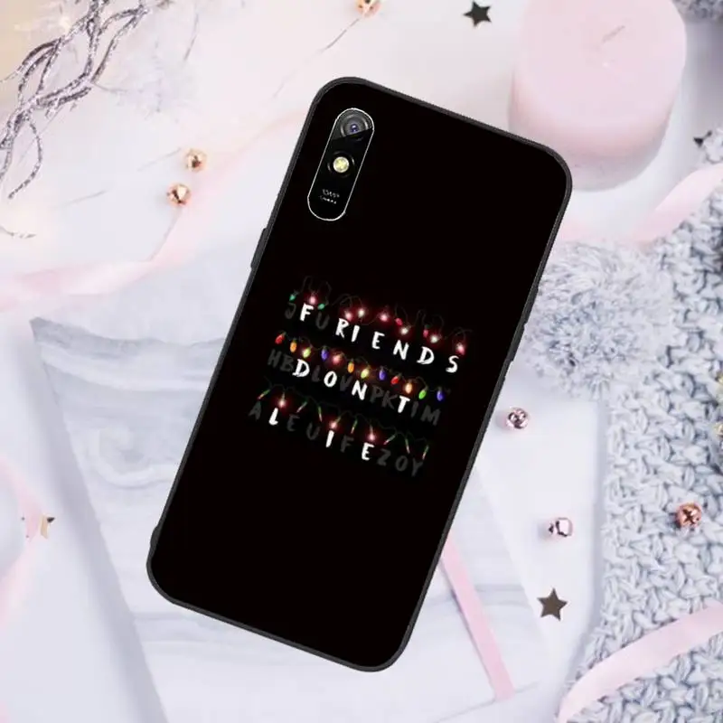 

Stranger Things Christmas Lights Phone Case For Xiaomi Mi Redmi Note 7 8 9 pro 8T 9T 9S 9A 10 Lite pro