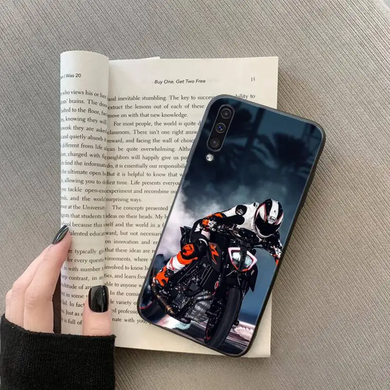 

Motorcycle boy girl cool street Phone Case For Samsung galaxy S 7 8 9 10 20 edge A 6 10 20 30 50 51 70 note 10 plus