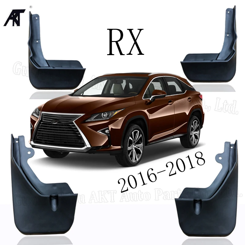 Черное переднее и заднее крыло для защиты от грязи щитки брызговик отделка Lexus RX