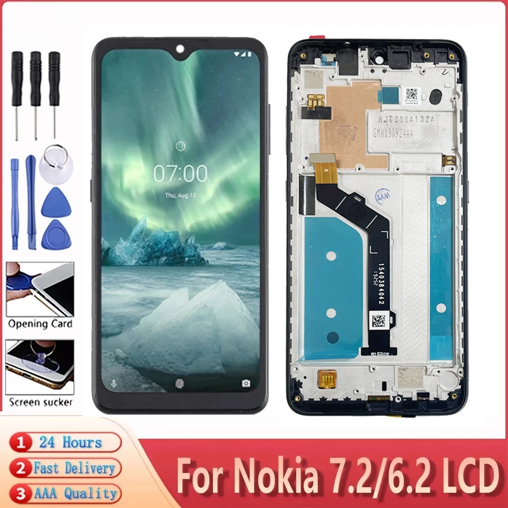 ЖК-дисплей для Nokia 1196 TA-сенсорный экран дигитайзер в сборе запасные части