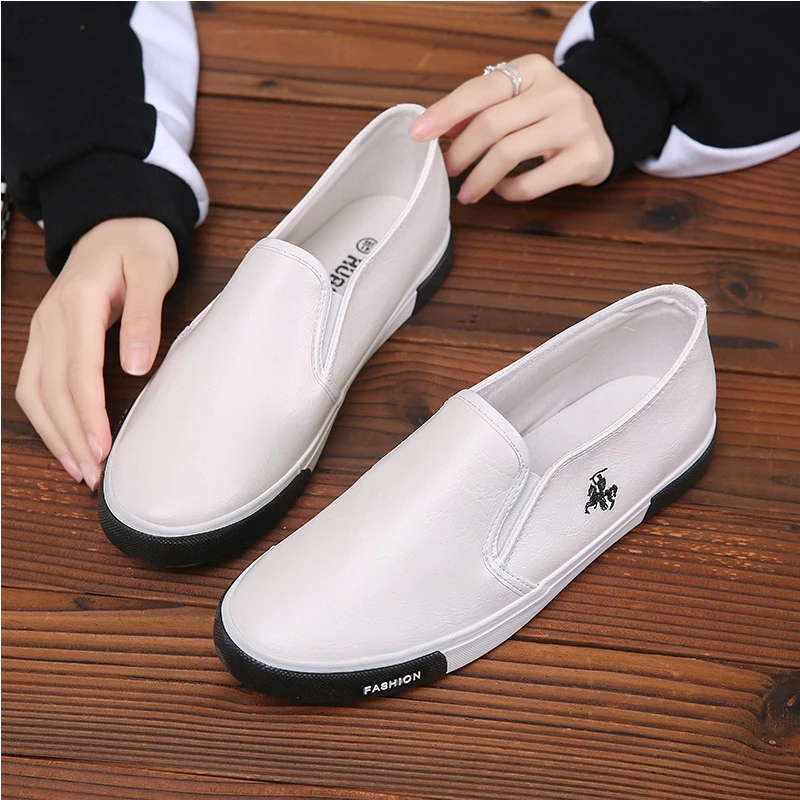 

Men's Casual Leather Shoes 2021 Latest Comfortable Men's Leather Casual Shoes Luxury Men's Lazy Flat Sneakers Lazy Driving Shoes