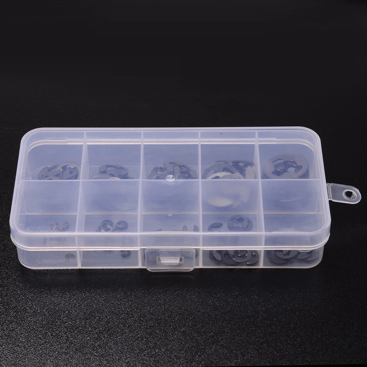 120 шт. черные зажимы-стопоры из нержавеющей стали M1.5 M2 M3 M4 M5 M6 M7 M8 M9 M10