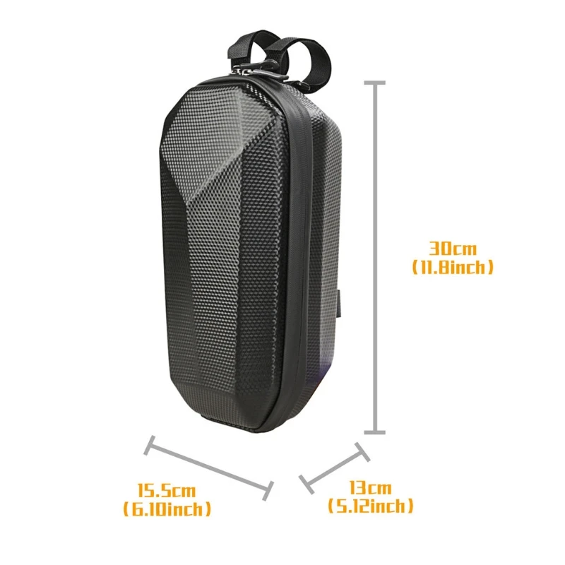 

Waterproof Bike Front Handlebar Bag Large Capacity Thicken Hard Shell Anti-shock