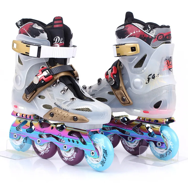 

Inline skates adult inline skates men and women fancy roller skates college students single row beginner skate shoes