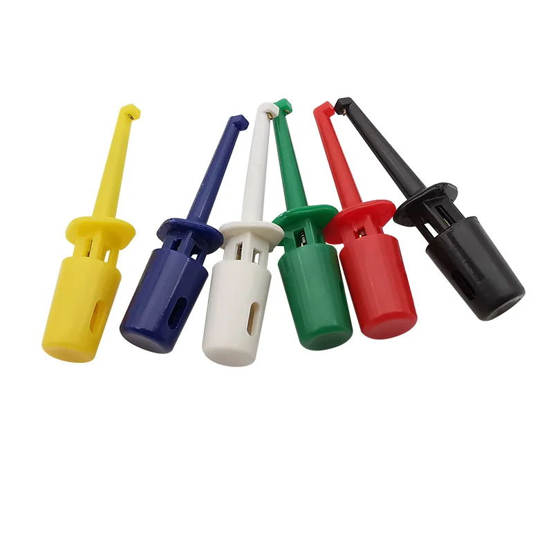 10 шт. 42 мм одиночный тестовый крючок щуп для электронного тестирования IC Grabber