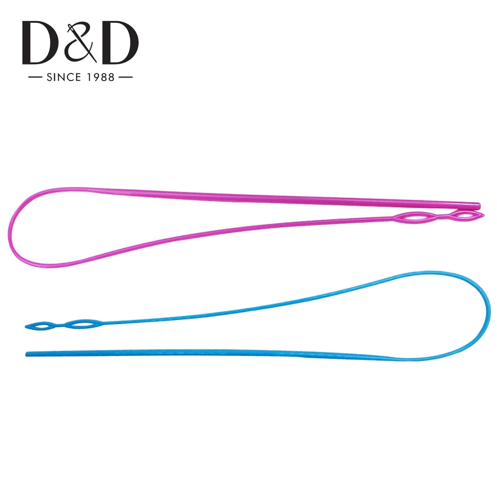 

1Pc Plastic Drawstring Threader Belt Wearing Rope Weaving Tool Flexible Needle Drawstring Replacement Sewing Tools