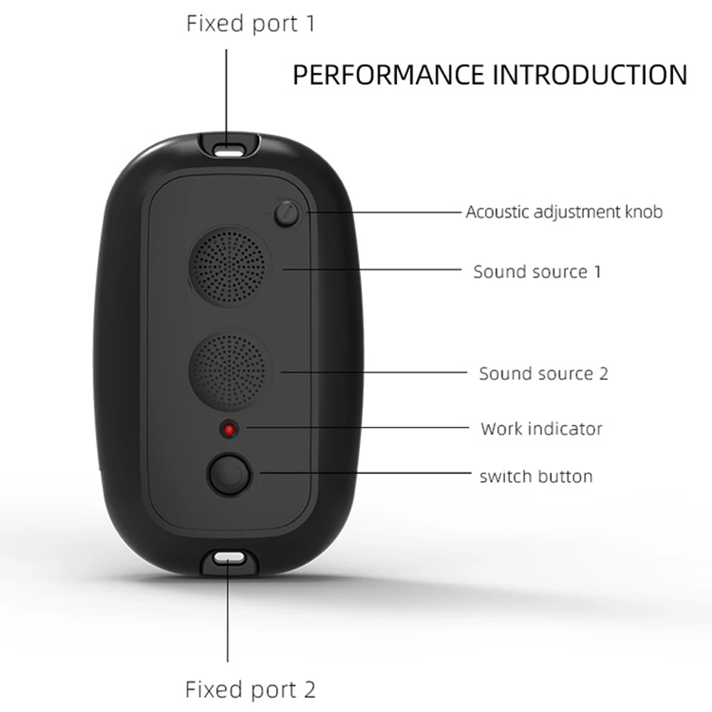 

Mosquitoes Mini Garden Vibration Marten Deterrent Home Ultrasonic Wave 12V Adjustable Safe Mice Mobile Pest Control For Cars