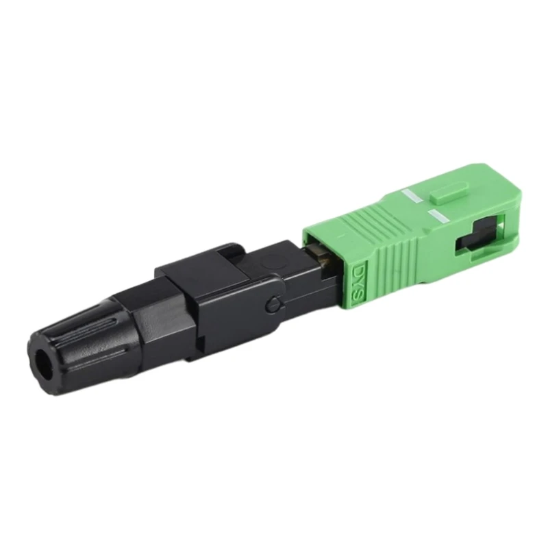 

Fiber Quick Connector SC(APC)-C High-quality Optic Fiber Fast Connector Adapter for FTTH Cold Connector Tool 100 Pcs