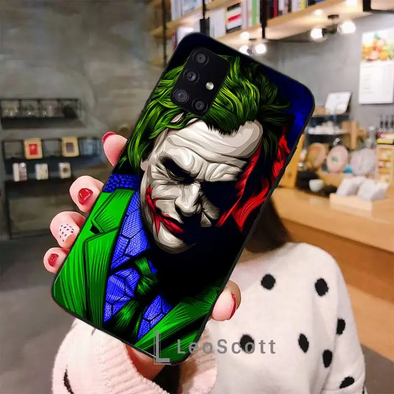 

Poker Jokers Phone Case For Samsung A50 A51 A71 A20E A20S S10 S20 S21 S30 Plus ultra 5G M11