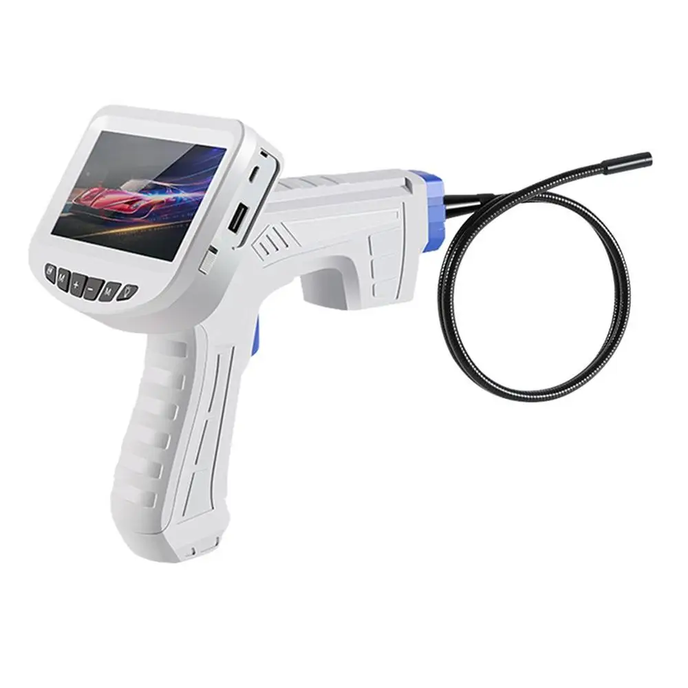 4.3inch LCD Industrial Endoscope 8mm HD Micro Video Inspection Camera For Auto Repair Tool Snake Hard Handheld | Инструменты