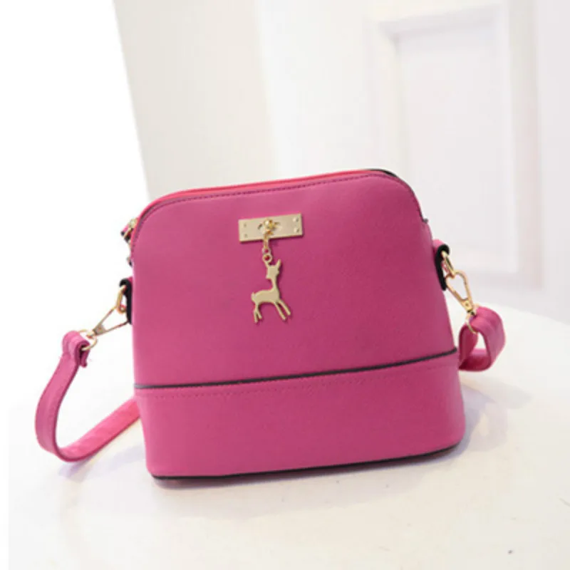 Популярные женские сумки модная сумка в виде ракушки кожаные сумки-мессенджеры