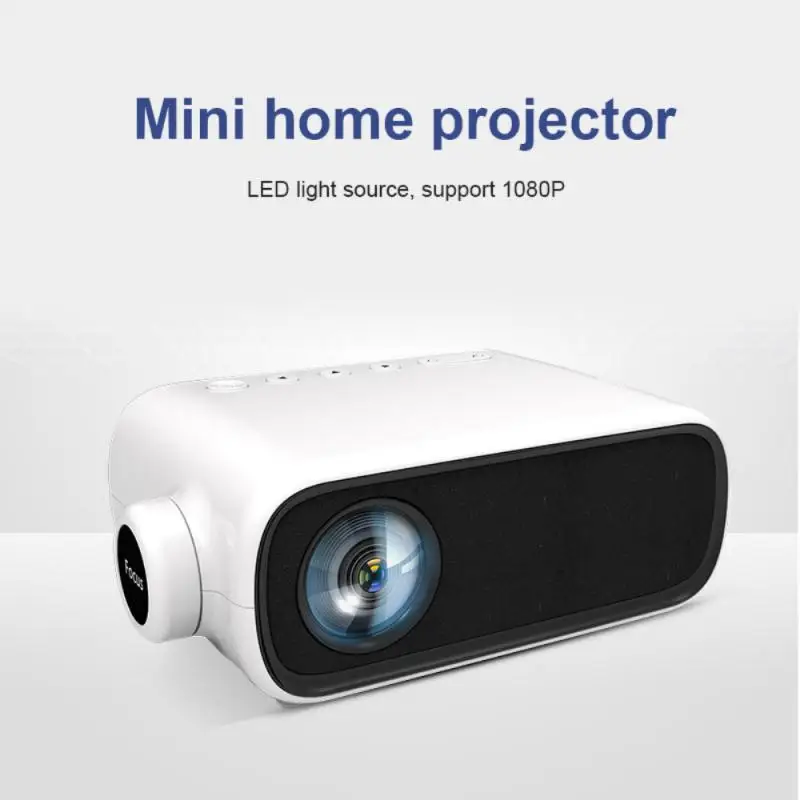 

New YG280 Mini Projector Household LED Portable Full HD 1080P Entertainment Projector Home Theater Cinema Projector