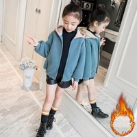 girls babys kids coat jacket outwear 2022 lovely thicken spring autumn cotton outdoor tracksuits outfits%c2%a0overcoat toddler child