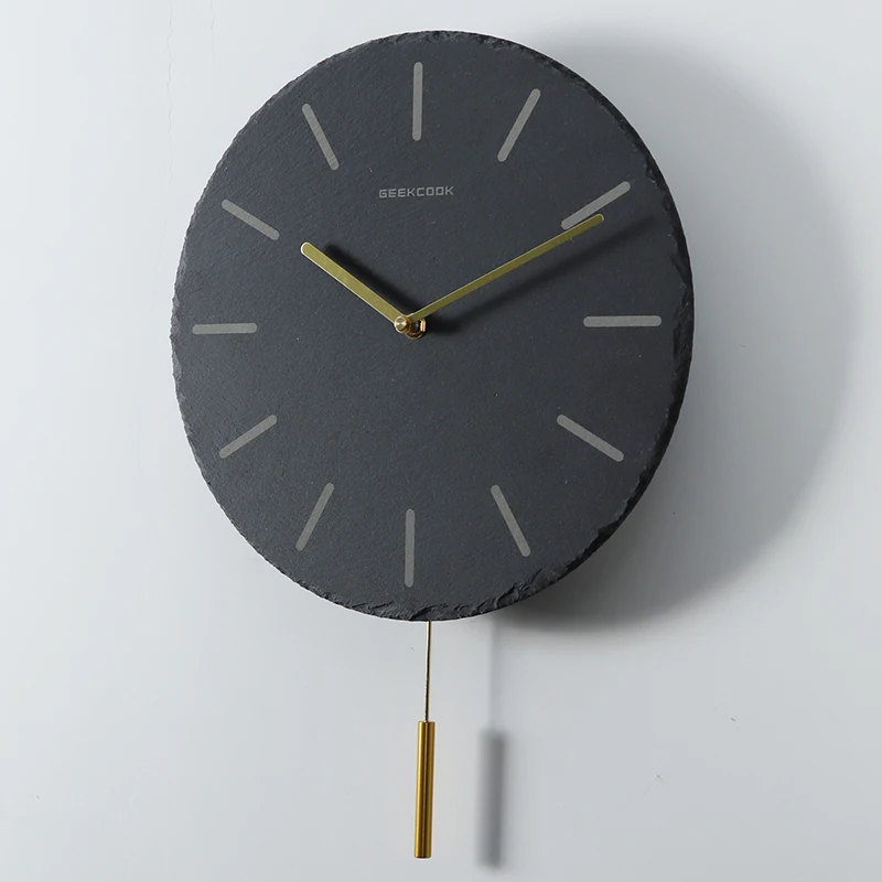 

Minimalist Wall Clock Modern Design Industrial Living Room Mute Quartz Clock Vintage Home Decor Kitchen Horloge Kids Rooms Bb50