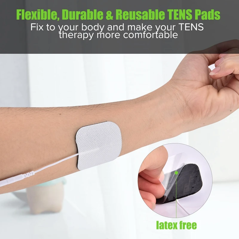 20 шт. электродные прокладки для Десятки цифровой терапевтической машины