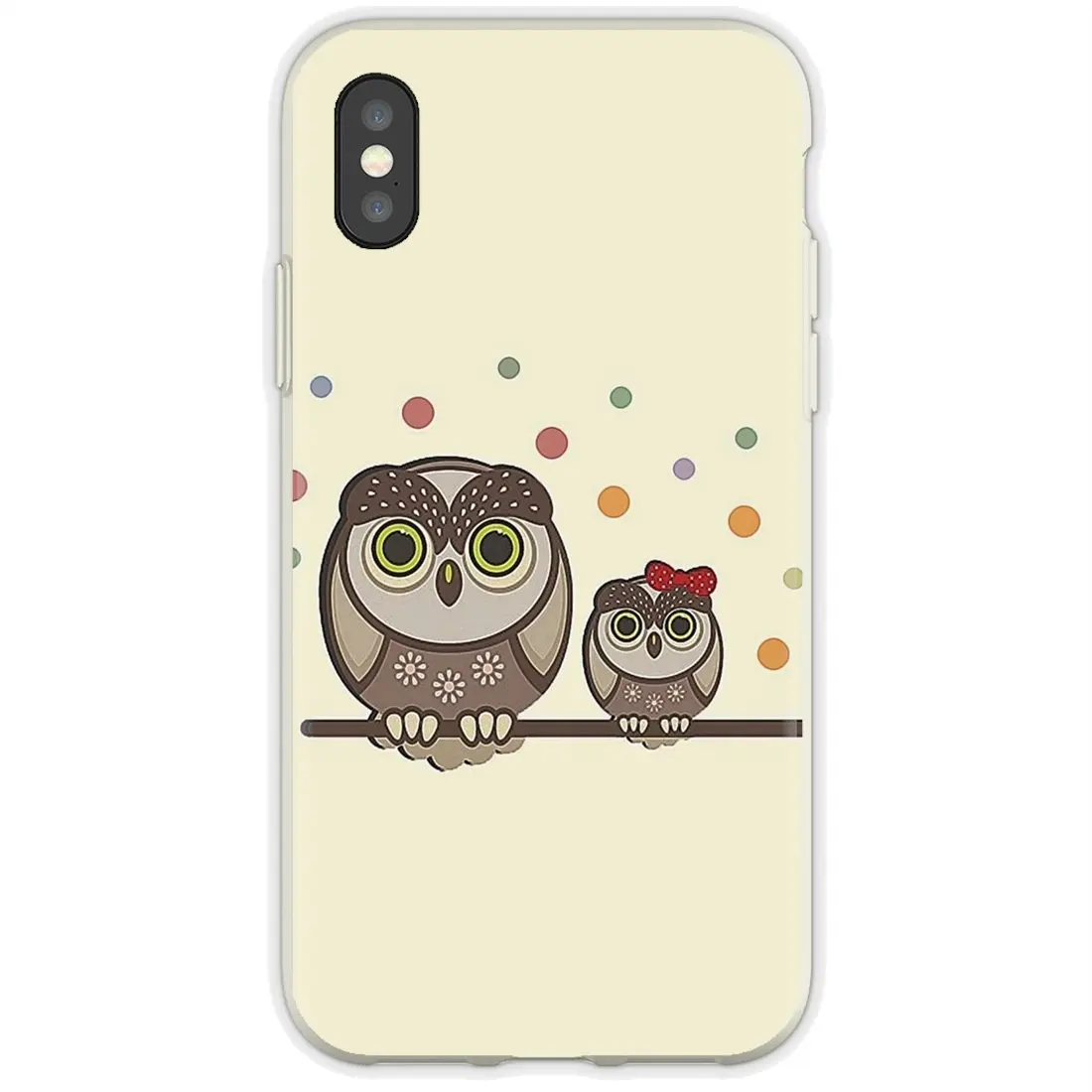 Цветной силиконовый чехол для телефона Motorola Moto G G2 G3 X4 E4 E5 G5 G5S G6 Z Z2 Z3 C Play Plus Draw owlet 2 |