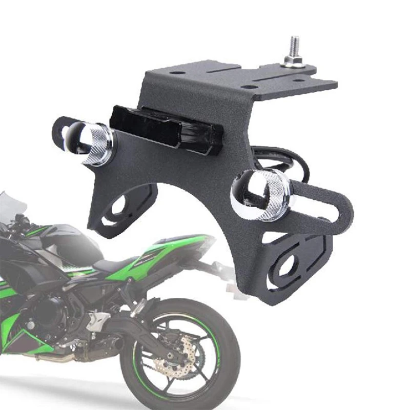 Мотоцикл задний хвост крыло Eliminator номерной знак рамка Светодиодный светильник