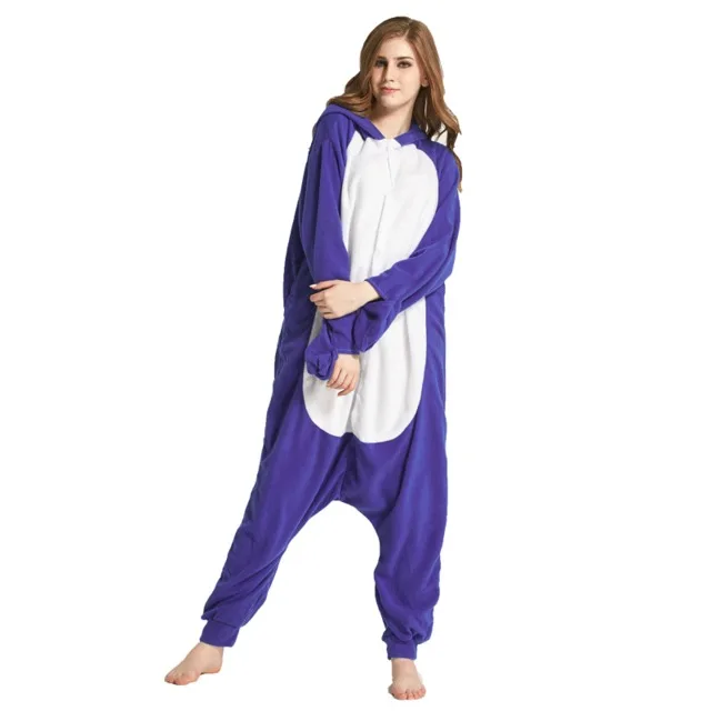 Пижама-комбинезон HKSNG мужская зимняя теплая флисовая комбинезон кигуруми |