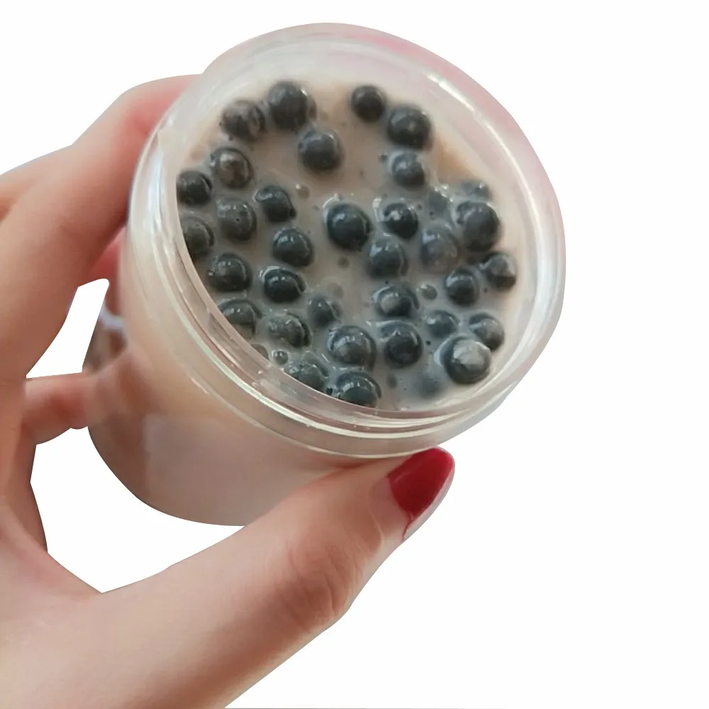 Молочный чай черные бобы смешивание облако слайм шпатлевка Ароматизированная