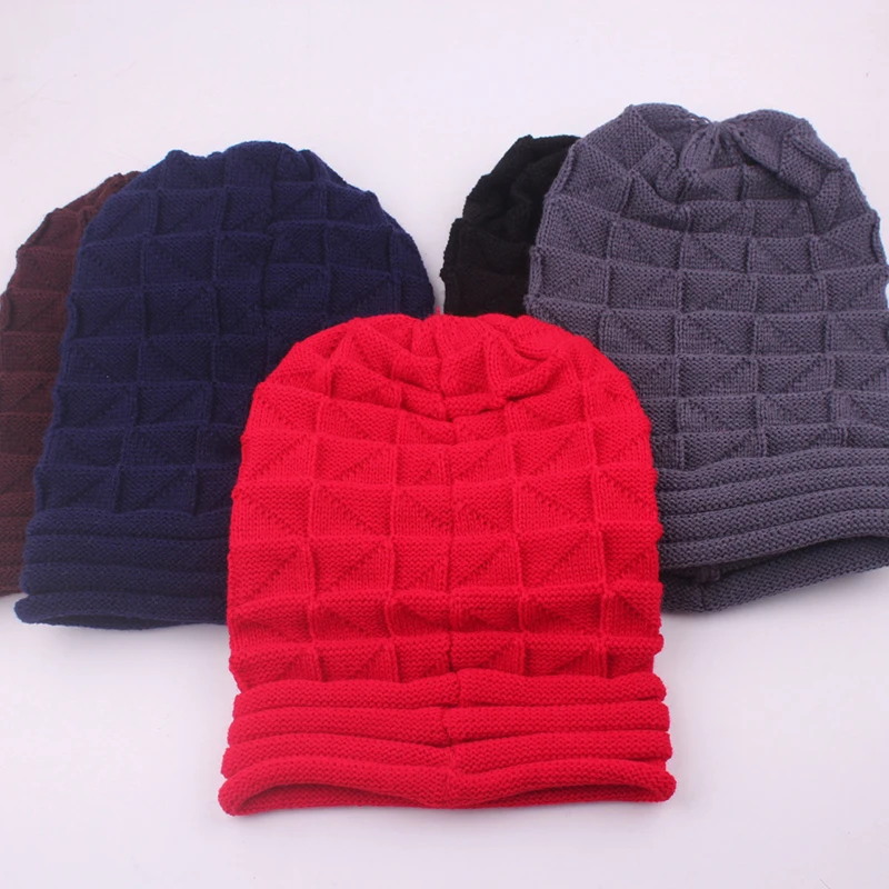 T-MAC Stylish Skullies Beanies Winter Hats Man Thick Warm Men Hat Caps Cap Men's toucas gorros | Аксессуары для одежды