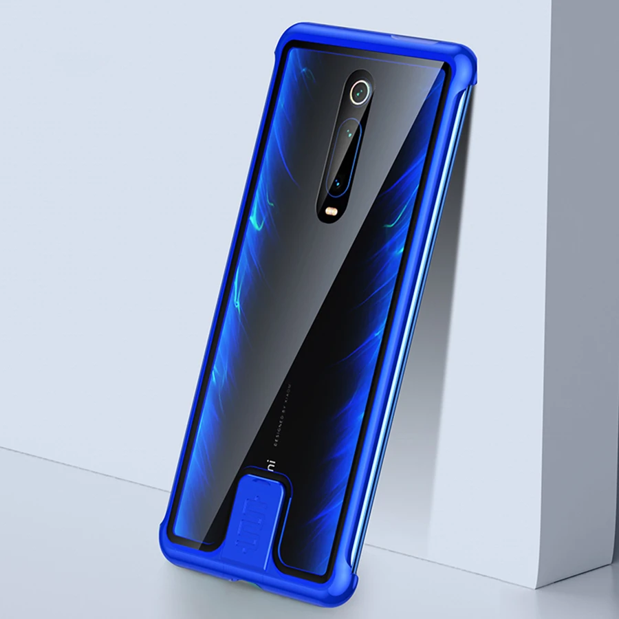 K20pro металлический бампер чехол для Xiao mi xaomi mi 9t mi 9t Pro mi 9tpro Red mi K20 Pro HD закаленное стекло задняя крышка Coque тонкий безрамочный