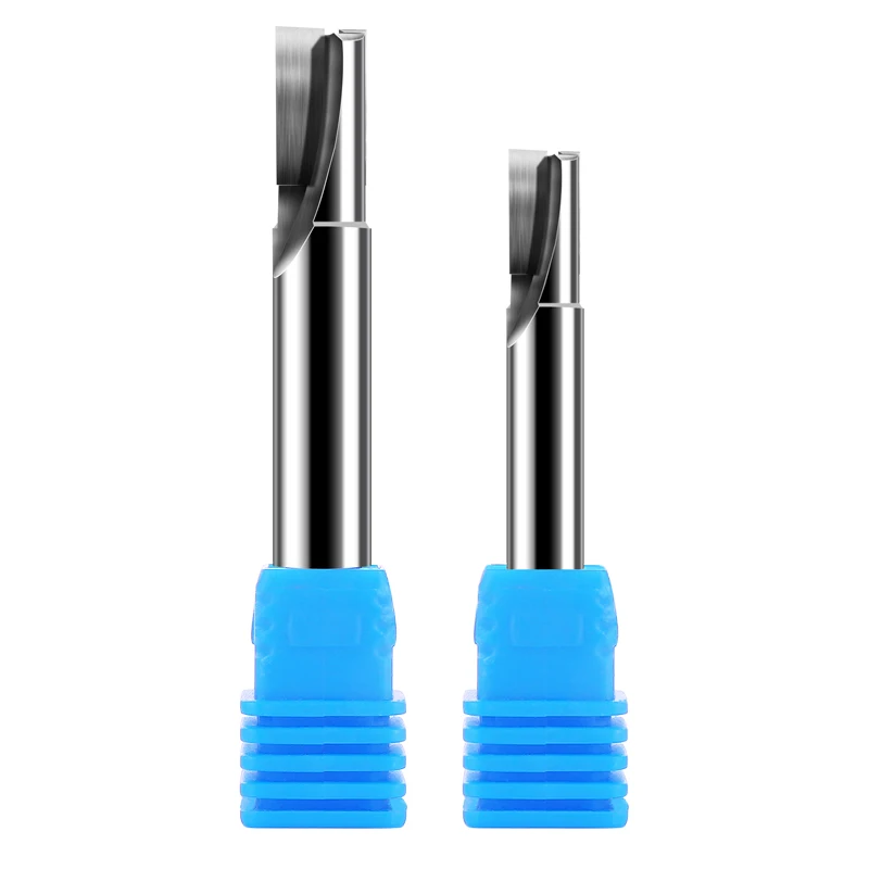 Алмазная алюминиевая фреза карбидные концевые насадки с двумя флейтами из PCD 4 мм