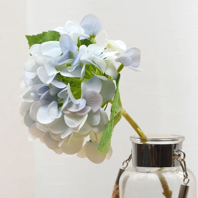 

Fashion Artificial Plants Simulation Moisturizing Hydrangea Wedding Simulation Flowers Shooting Decorating Home Fake Flower