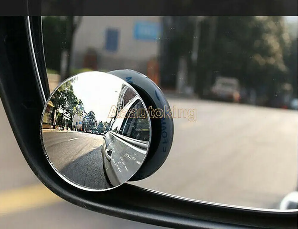 Универсальный 2 шт широкоугольные выпуклые боковые заднего вида слепое пятно