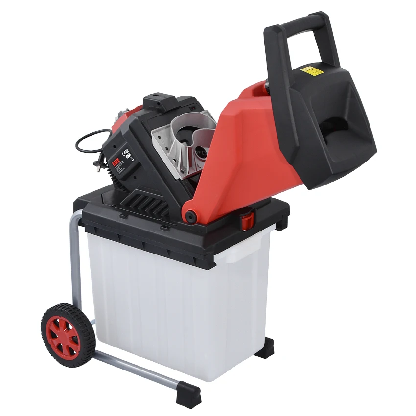 ES-S4002 Branch Crusher Electric Breaking Machine Tree Branch Crushing Machine 2500W Electric Pulverizer Garden Tool 220V/110V
