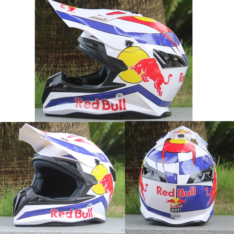 H style Профессиональный Гоночный moto крест шлем-каска moto крест hors маршрут Capacete moto Casco внедорожный мультфильм для взрослых и детей байкерские хел - Цвет: H style
