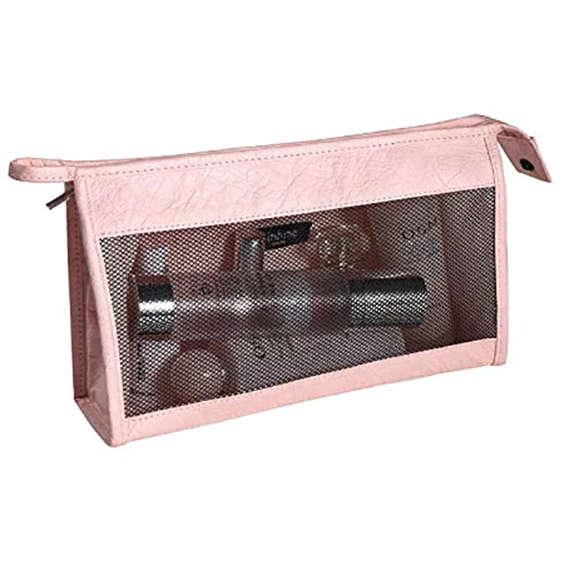 Новая многофункциональная прозрачная сетчатая косметичка на молнии портативная