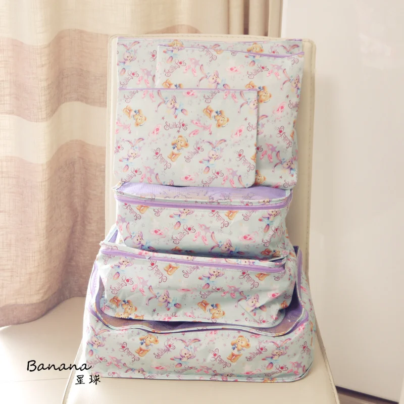 6 шт. мультяшная hello kitty My Melody Cinnamoroll pompomprin маленькая двойная звезда Anpanman косметичка для мытья, сумка для хранения, багажная сумка